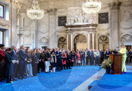 King Willem-Alexander Presents Royal Award for Painting - Amsterdam