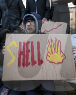 Fossil Free London Protest