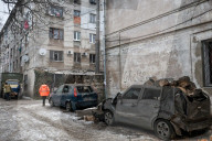 Russian Drone Strikes Apartment Block in Odesa