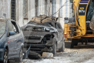 Russian Drone Strikes Apartment Block in Odesa