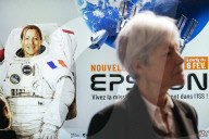 Claudie Haignere At The New Epsilon Exhibition Presentation - Toulouse