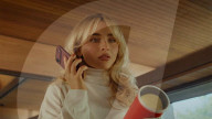 Images de la publicité "Pringles" pour le Super Bowl 2026 avec Sabrina Carpenter