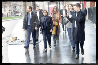 Exclusive - Rachida Dati Health Visit in Paris - France