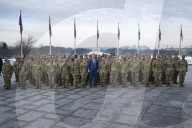 US Secretary of Defense Hegseth stages photo-op with National Guard 