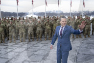 US Secretary of Defense Hegseth stages photo-op with National Guard 