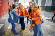 Winter Olympics - Royals At Milano Speed Skating Stadium