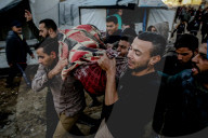 Funeral in Gaza After Israeli Strike - Palestine
