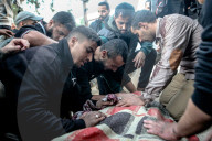 Funeral in Gaza After Israeli Strike - Palestine