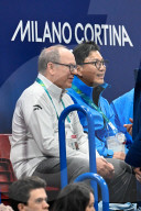 Prince Albert At Figure Skating Team Event Ice Dance-Rhythm Dance - Milan