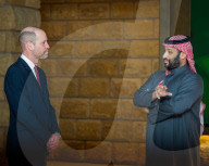 Prince William Meets Mohammed bin Salman - Riyadh