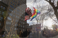 Re-Raising Pride Flag At Stonewall National Monument