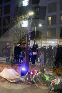 Hommage dans le Jardin Ilan Halimi à Bagneux