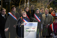 Hommage dans le Jardin Ilan Halimi à Bagneux