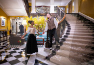 Valentine's week at Claridge’s Hotel in Mayfair