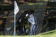 Taylor Swift's boyfriend plays Pebble Beach