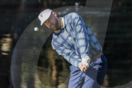 Taylor Swift's boyfriend plays Pebble Beach