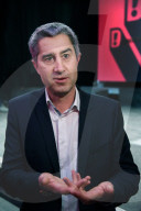 Francois Ruffin at Presidential Elections Meeting - Paris