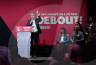 Francois Ruffin at Presidential Elections Meeting - Paris
