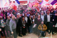 Francois Ruffin at Presidential Elections Meeting - Paris