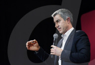 Francois Ruffin at Presidential Elections Meeting - Paris