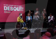 Francois Ruffin at Presidential Elections Meeting - Paris