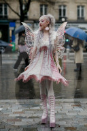 PFW - Stephane Rolland Street Style