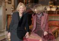Queen Camilla with Dame Anna Wintour