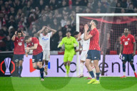 Match d'UEFA Europa League "Lille - Etoile Rouge Belgrade (0-1)" au stade Pierre Mauroy
