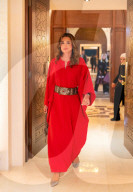 Die jordanische Königsfamilie beim Empfang zum Fastenbrechen am ersten Tag des Ramadan in Amman