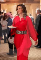 Die jordanische Königsfamilie beim Empfang zum Fastenbrechen am ersten Tag des Ramadan in Amman