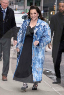 Melissa McCarthy aperçue au Late Show de Stephen Colbert à New York