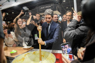 Gabriel Attal Visits Agriculture Fair - Paris