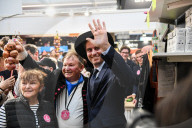 Gabriel Attal Visits Agriculture Fair - Paris