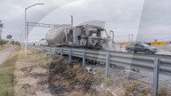 NEWS - Mexico:  Trucks Burned In Response To The Killed Of The Jalisco Nueva Generacion Cartel Leader