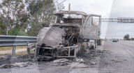 NEWS - Mexico:  Trucks Burned In Response To The Killed Of The Jalisco Nueva Generacion Cartel Leader