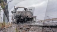 NEWS - Mexico:  Trucks Burned In Response To The Killed Of The Jalisco Nueva Generacion Cartel Leader