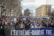 Rally In Tribute To Quentin Deranque - Lyon