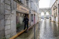 Flooding Following Rainfall And The Rising Of The Charente River - France