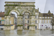 Flooding Following Rainfall And The Rising Of The Charente River - France