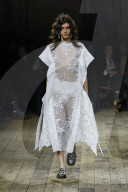 Défilé Simone Rocha "Collection Prêt-à-Porter Automne/Hiver 2026-2027" lors de la Fashion Week de Londres (LFW)