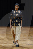 Défilé Mango "Collection Prêt-à-Porter Automne/Hiver 2026-2027" lors de la Fashion Week de Londres (LFW)