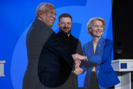 Zelenskyy Costa And Von Der Leyen Press Conference - Kyiv