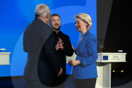 Zelenskyy Costa And Von Der Leyen Press Conference - Kyiv