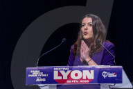 Meeting de La France Insoumise (LFI) à Lyon