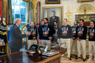 Trump releases fake video of US hockey player insulting Canadians