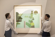 David Hockney‚Äôs first English landscape on show for first time in almost 30 years