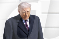 President Donald Trump Leaving The White House