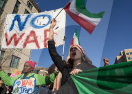 Israel-US Strike Iran: Spurs Protests in WASHINTON, DC