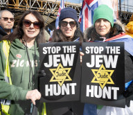 Sussex Friends of Israel, Jewish & Proud and Stop The Hate activists march through Brighton