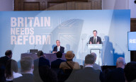 Reform UK Press Conference at Church House, London, Great Britain 
2nd March 2026